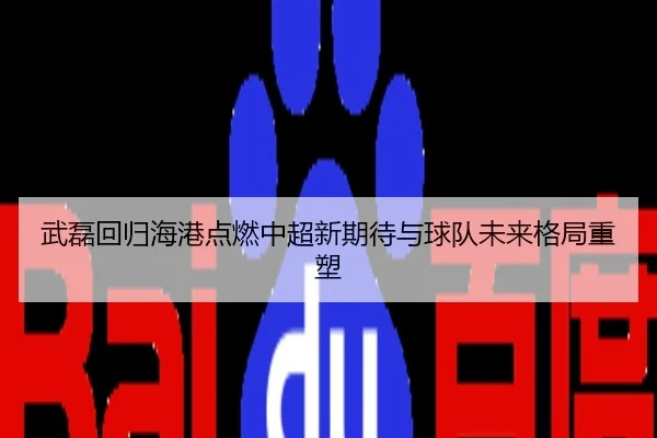 武磊回归海港点燃中超新期待与球队未来格局重塑